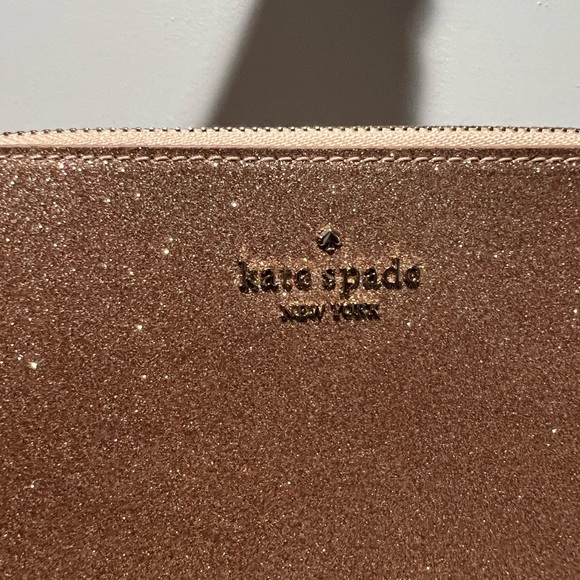 Pink sparkle Kate spade purse - Picture 4 of 4